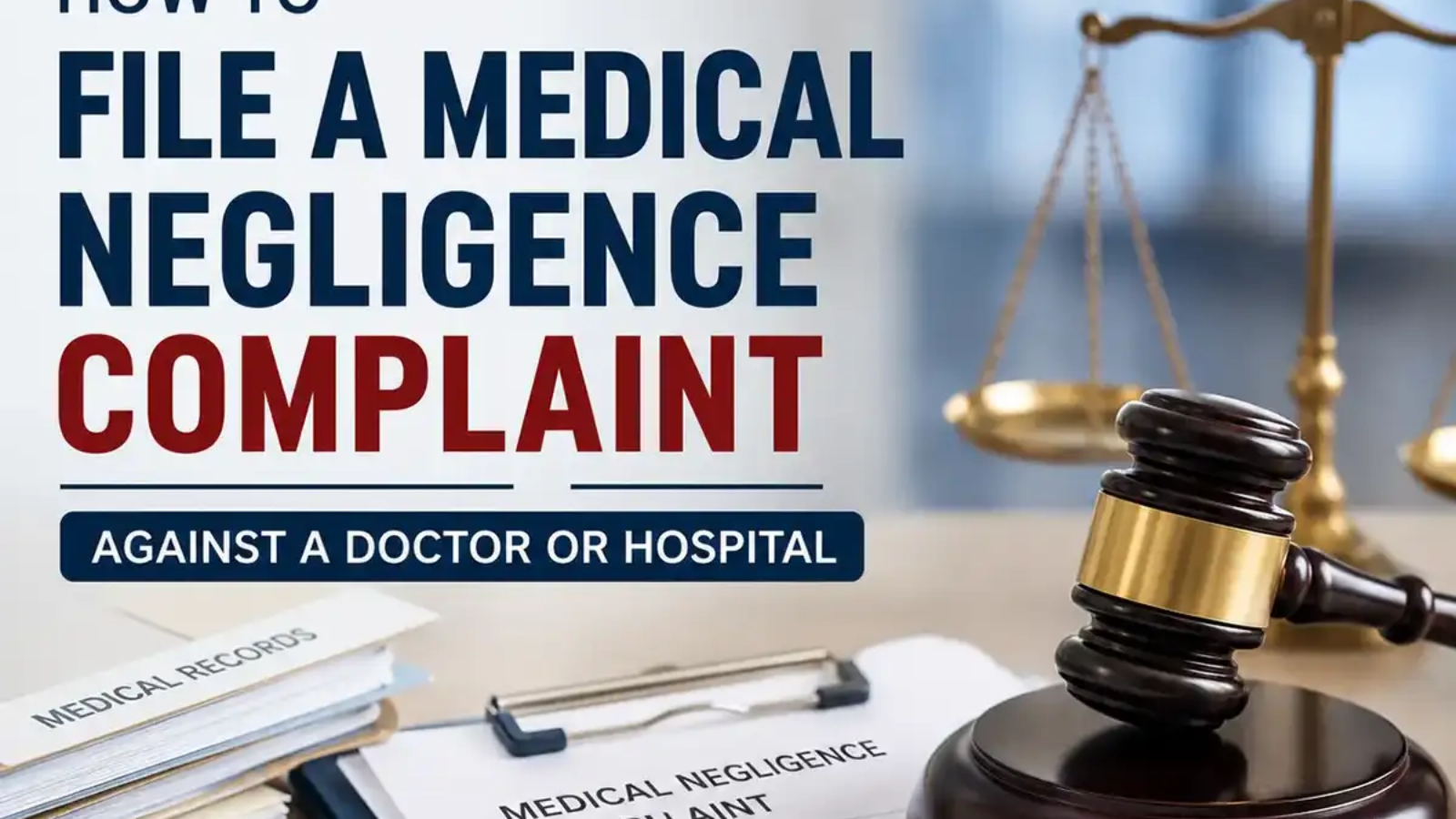 03 How to File a Medical Negligence Complaint Against a Doctor or Hospital