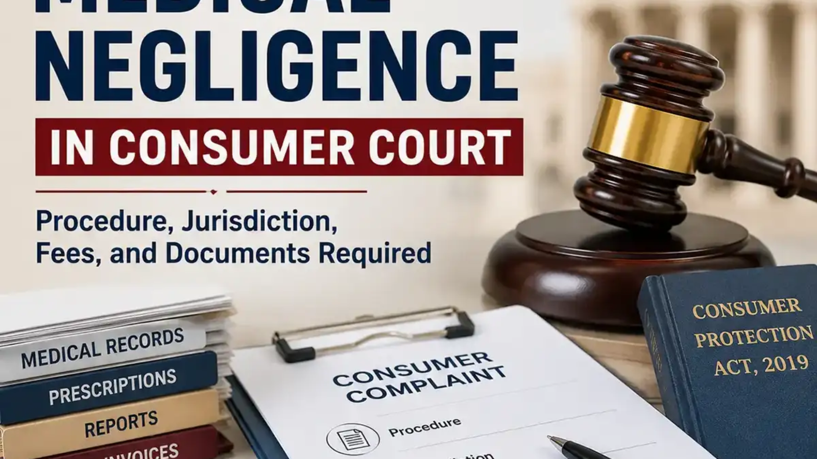 04 Medical Negligence in Consumer Court Procedure, Jurisdiction, Fees, and Documents Required